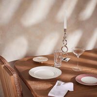 christofle albi dinner plate round silver 26cm