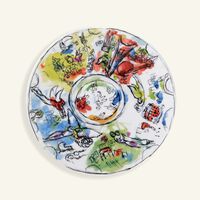 Marc Chagall Salad Plate Round White 21cm Set Of 6 bernardaud marc chagall salad plate round white 21cm set of 6