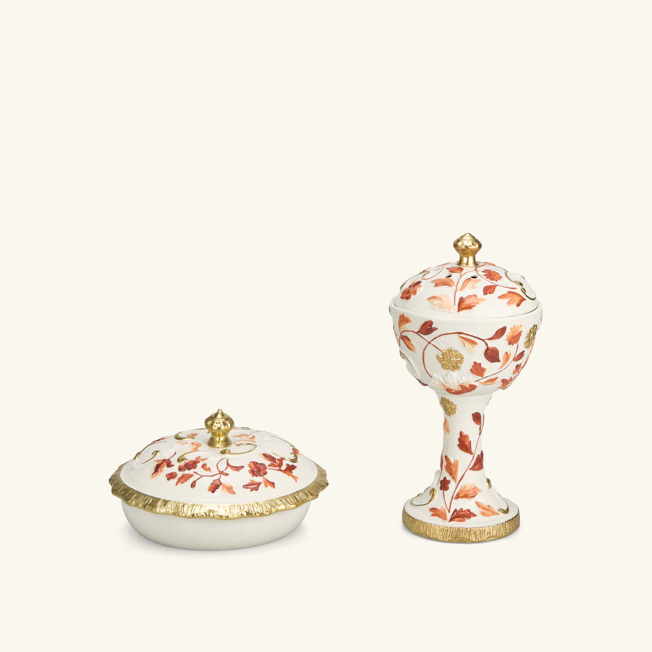 Taormina Incense Burner Red villari taormina incense burner red