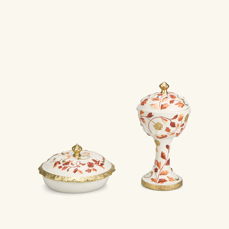 Taormina Incense Burner Red villari taormina incense burner red