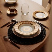 Eventail Soup Plate Round Gold 19cm bernardaud eventail soup plate round gold 19cm