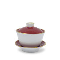 Rouge Empereur Small Covered Cup & Saucer, small