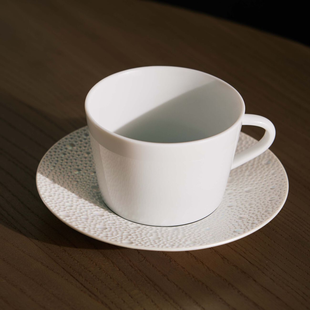 bernardaud astre tea cup white