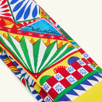 Carretto Placemat and Napkin Set Pattern dolce gabbana casa carretto placemat and napkin set pattern