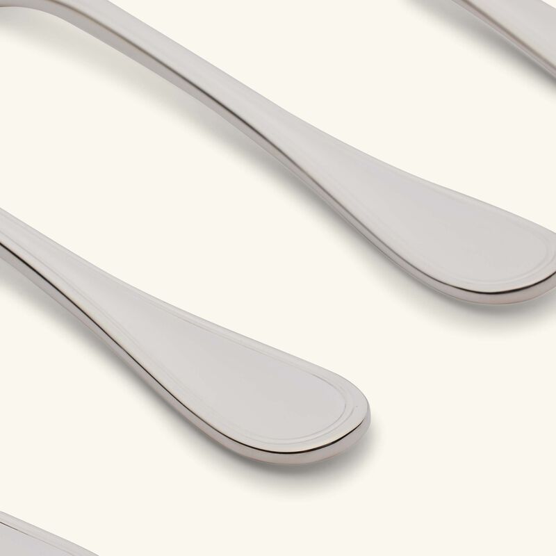 كريستوفل طقم آلبي من 4 ملاعق للآيس كريم مطلية بالفضة