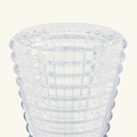 باكارا مزهرية آي دائرية متوسط شفافة