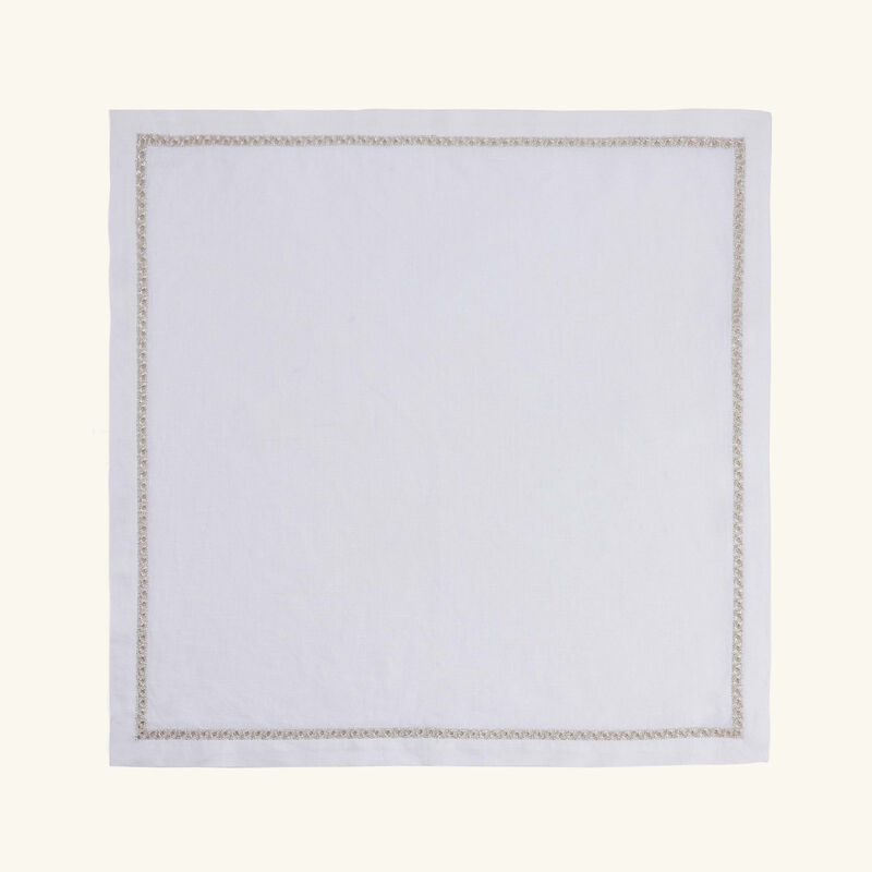 Rosely Napkin Silver catherine denoual rosely napkin silver