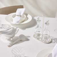 christofle albi oil   vinegar cruet silver plated