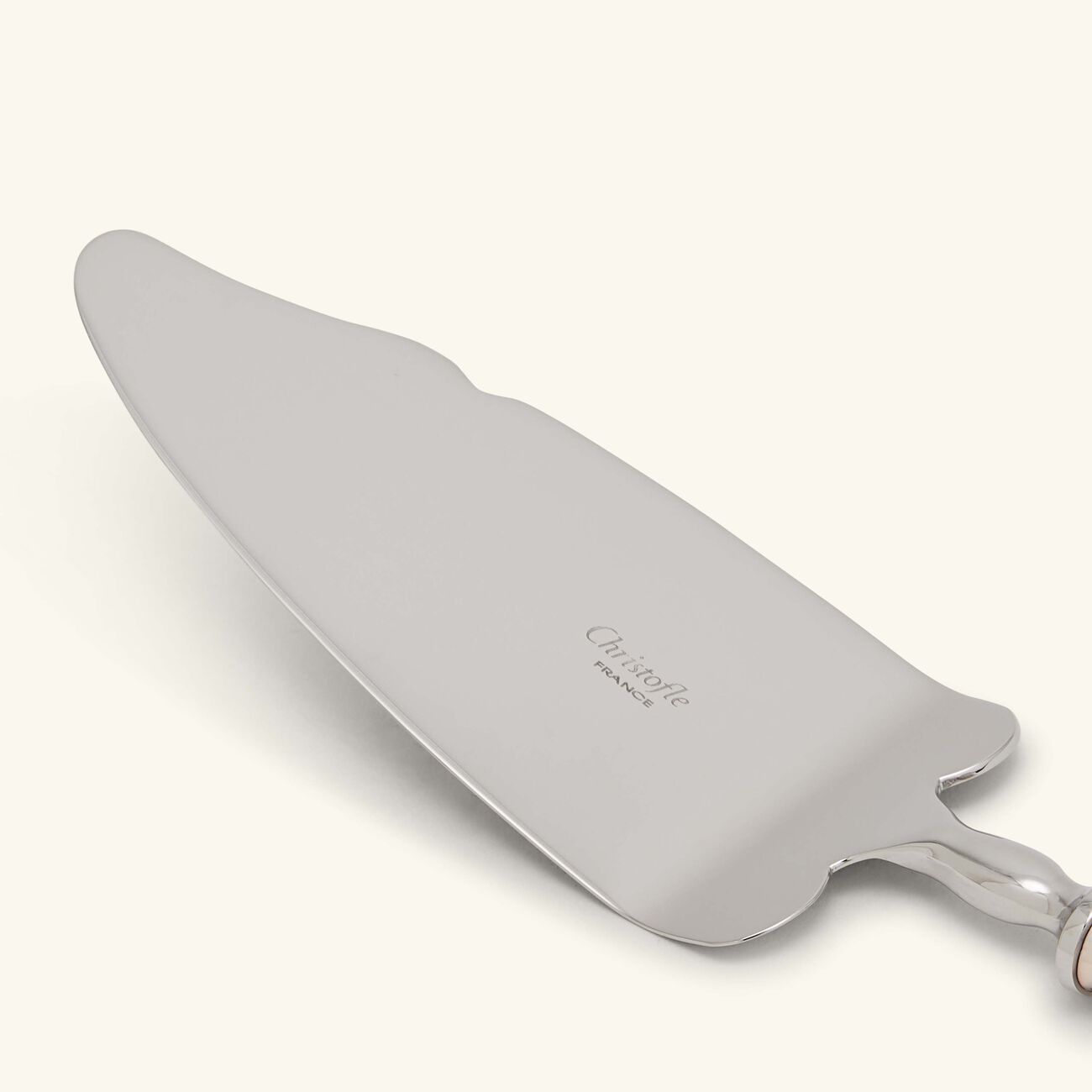 كريستوفل سكين تقطيع الكيك آلبي باللون الفضي