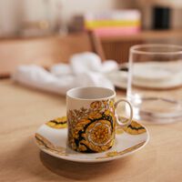 Barocco 92 Espresso Cup & Saucer versace barocco 92 espresso cup saucer
