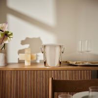 christofle vertigo champagne cooler silver plated