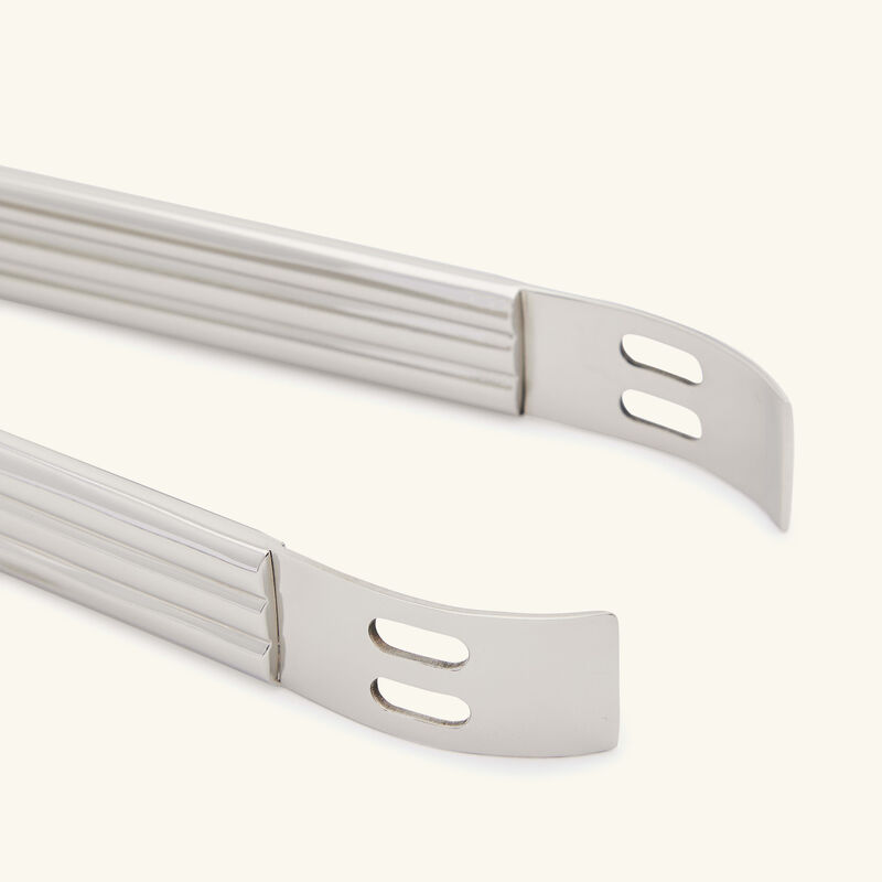 ralph lauren home thorpe ice bucket with tongs stainless steel