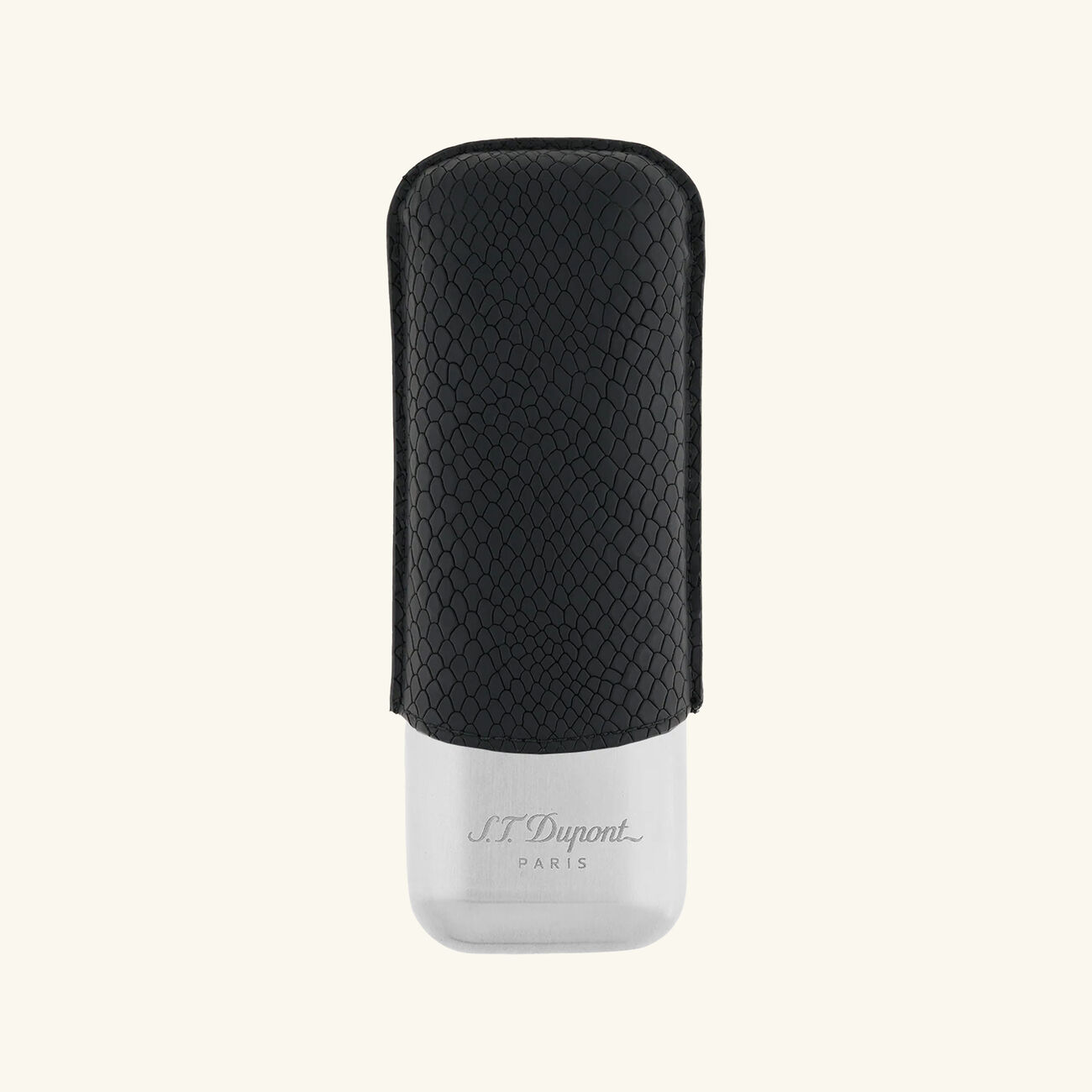 Dragon Double Cigar Case Black st dupont dragon double cigar case black