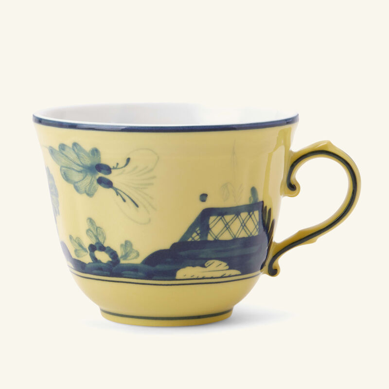 Antico Doccia Coffee Cup Yellow ginori 1735 antico doccia coffee cup yellow