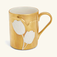 villari tulip mug gold