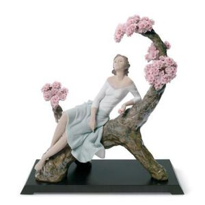 Sweet Scent Of Blossoms Woman Figurine, medium