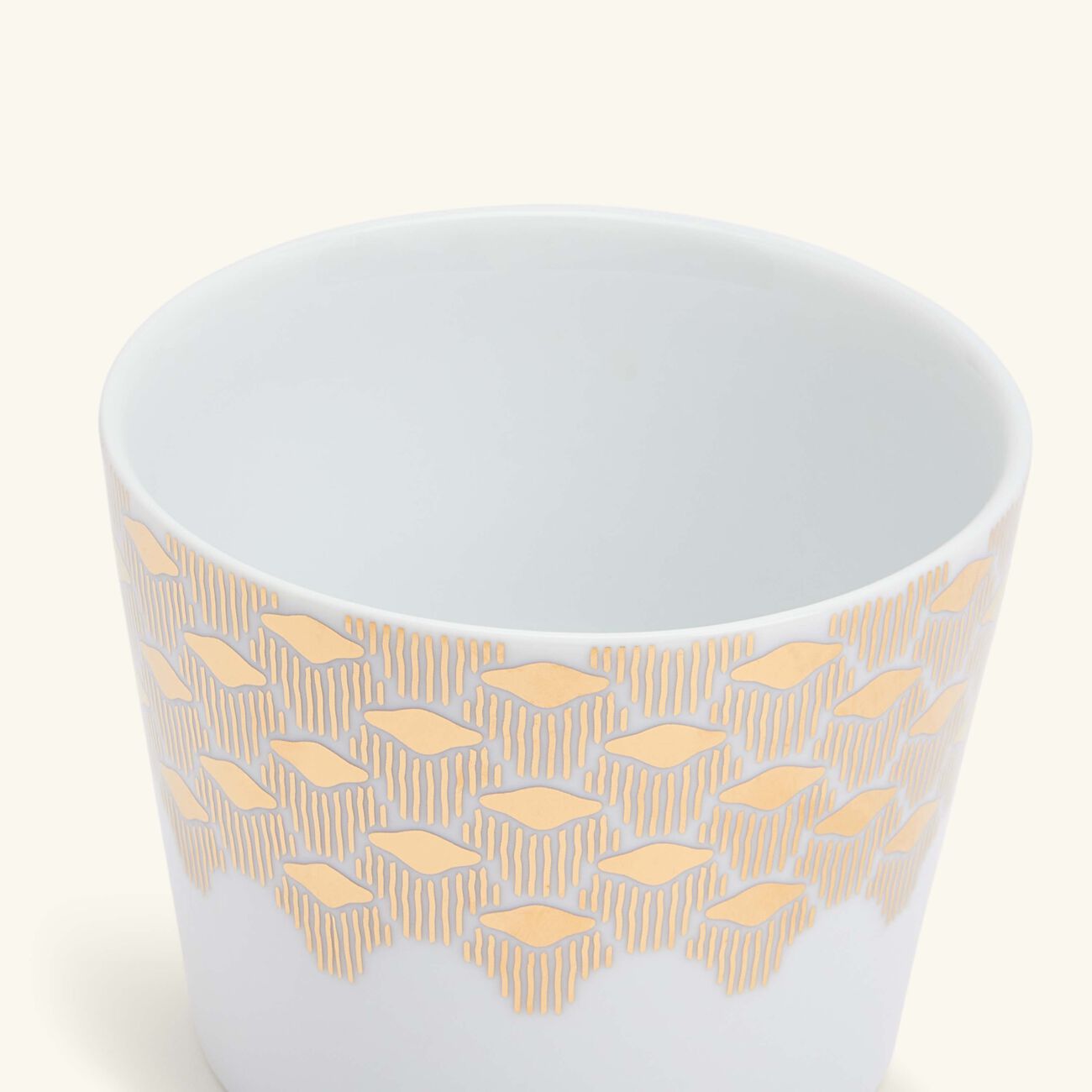 silsal tamrah by razan alazzouni vase v shaped mini gold