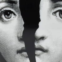 Tema e Variazioni no.10 Round Box fornasetti tema e variazioni no 10 round box