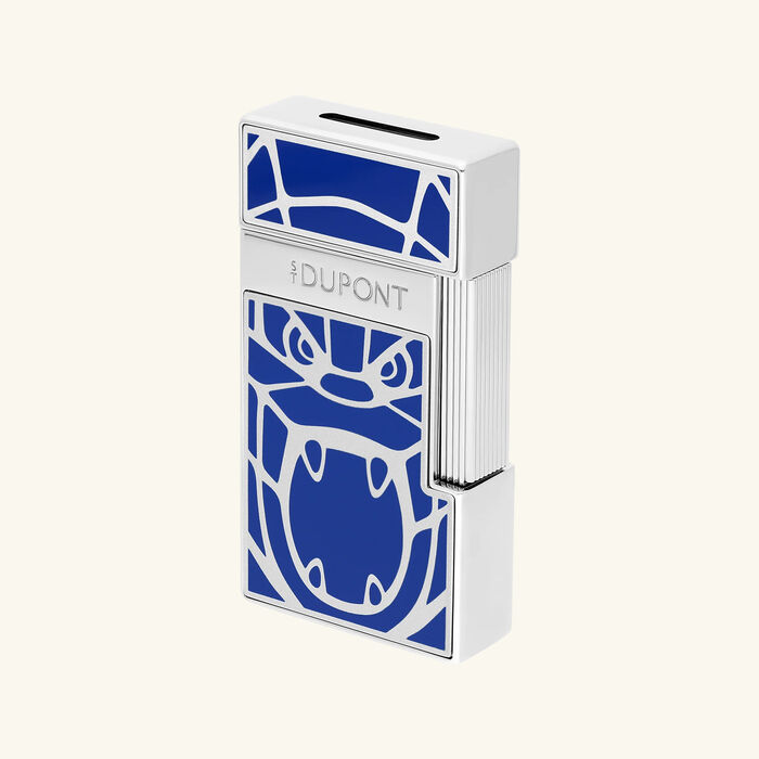 Orlinski Biggy Lighter Blue 7cm st dupont orlinski biggy lighter blue 7cm