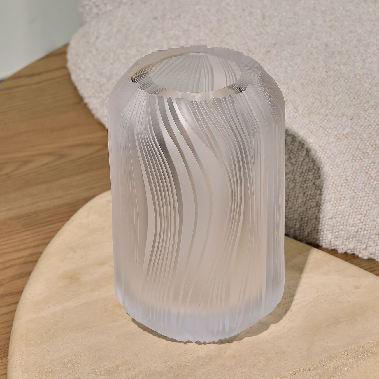 Metropolis Icona Vase Medium Clear ruckl metropolis icona vase medium clear