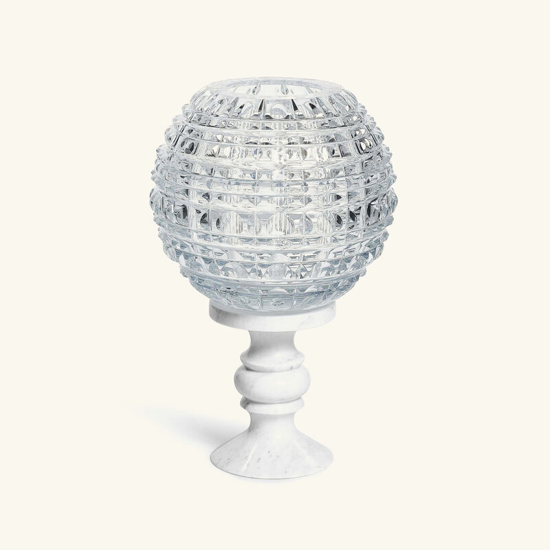 baccarat new antique solar vase clear extra large