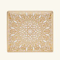 Venise Trinket Tray Rectangular Gold 22cm bernardaud venise trinket tray rectangular gold 22cm