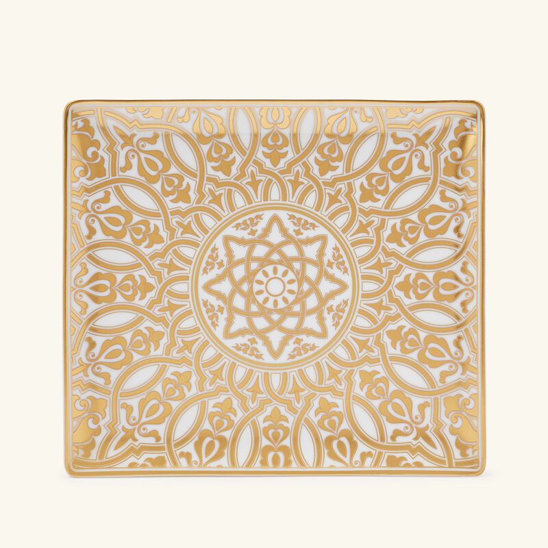 Venise Trinket Tray Rectangular Gold 22cm bernardaud venise trinket tray rectangular gold 22cm