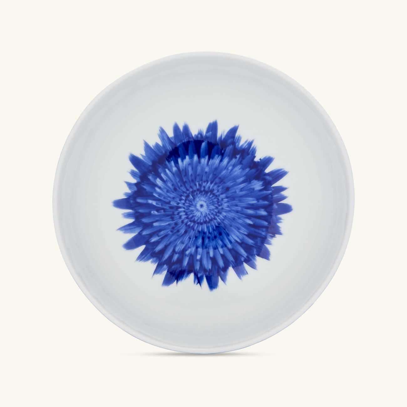 bernardaud in bloom serving bowl blue
