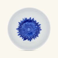 bernardaud in bloom serving bowl blue