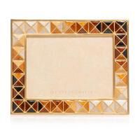 Abaculus Pyramid Picture Frame Gold 10x12cm jay strongwater abaculus pyramid picture frame gold 10x12cm