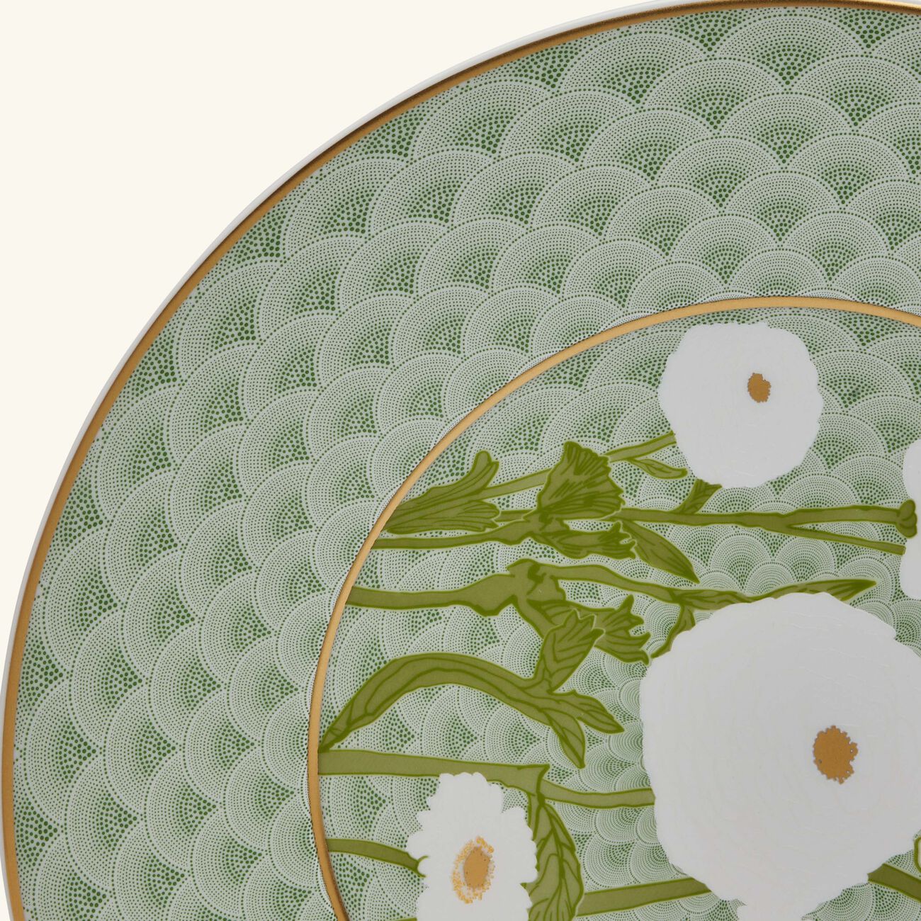 Praiana Charger Plate Round Green 31cm bernardaud praiana charger plate round green 31cm