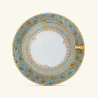 Eden Turquoise Tea Cup & Saucer Blue bernardaud eden turquoise tea cup saucer blue