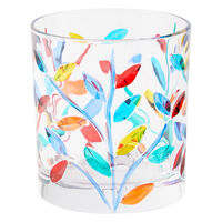 Painted Glass Tumbler, small