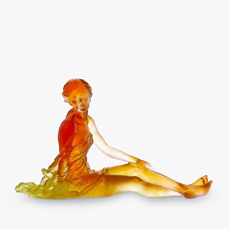 Vent Leger Sculpture Medium Yellow daum vent leger sculpture medium yellow