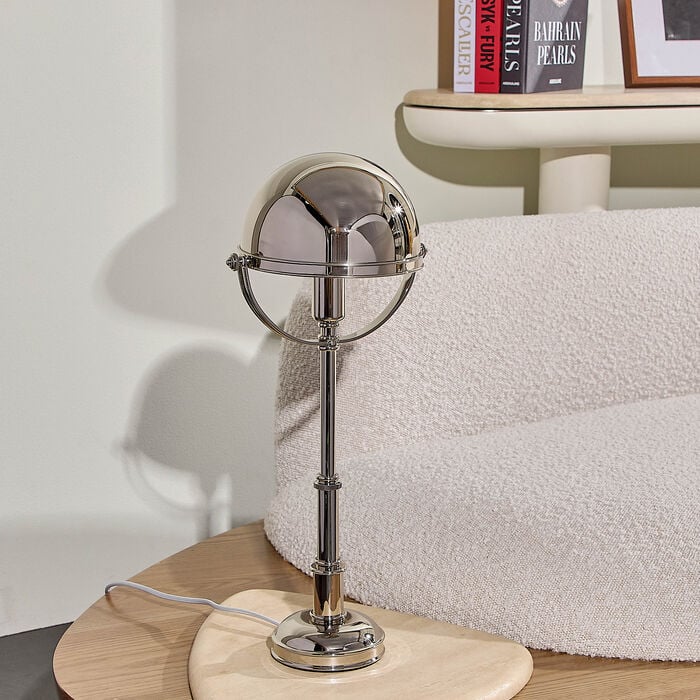 Carthage Cordless Desk Lamp Nickel ralph lauren home carthage cordless desk lamp nickel
