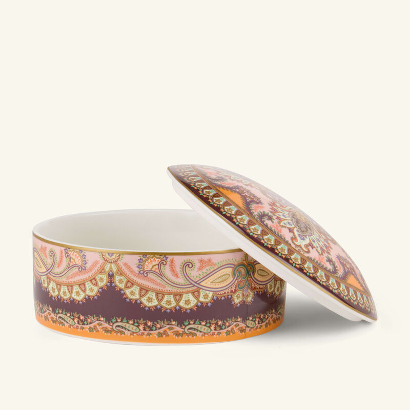 etro thistle jewelry box pink