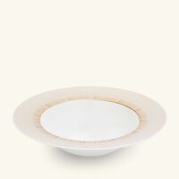برناردو طبق الحساء مرتفع الحواف سول دائري أبيض 23 سم