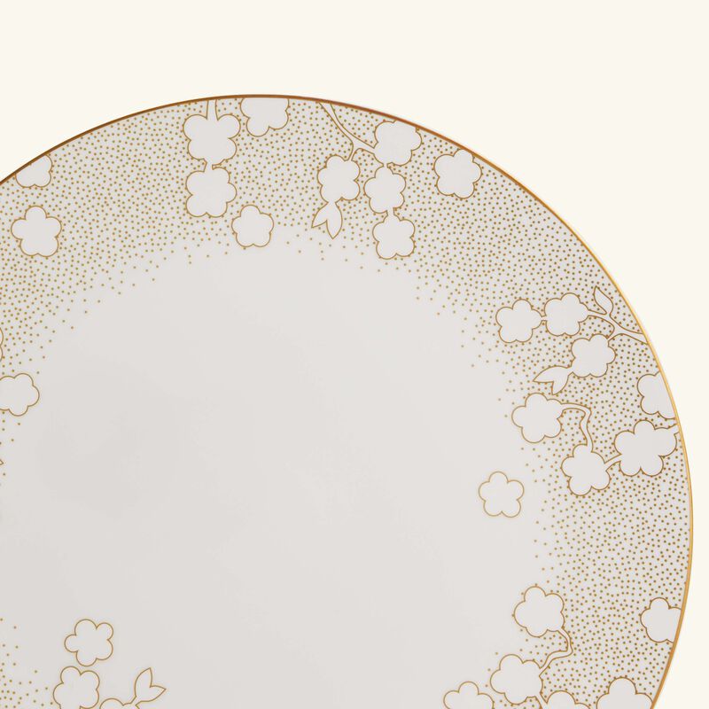 bernardaud reves charger plate round white