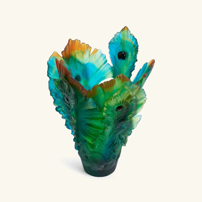 مزهرية فلور دو باون كبيرة خضراء دوم مزهرية فلور دو باون كبيرة خضراء