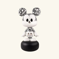 Doodle Mickey Scuplture Large Black lladro doodle mickey scuplture large black