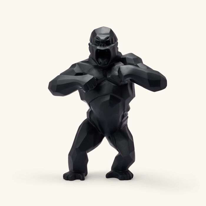 daum wild kong sculpture large black limited edition