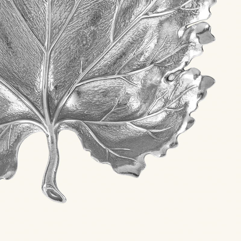 buccellati vine leaf bowl small silver