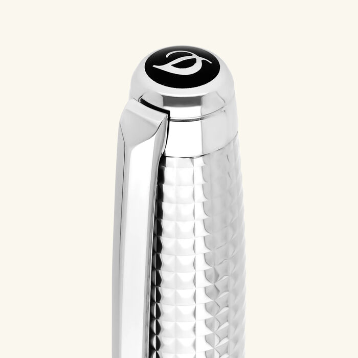 Eternity Ballpoint Pen Silver st dupont eternity ballpoint pen silver