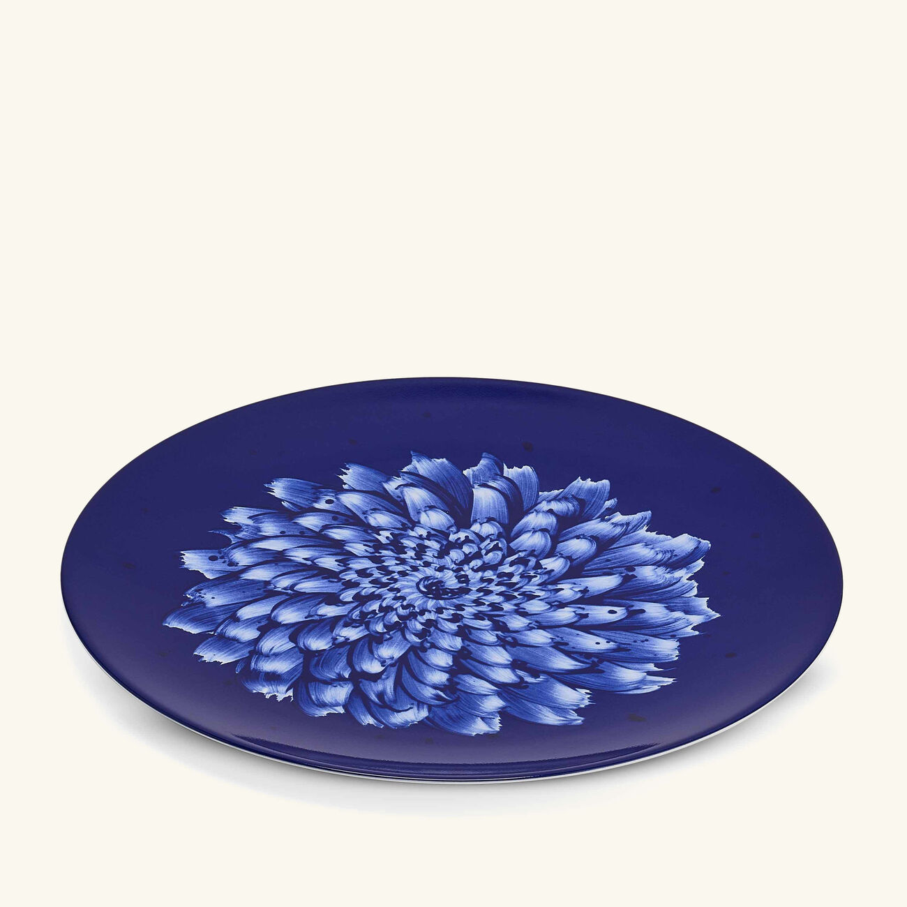 bernardaud in bloom service plate round blue 31cm