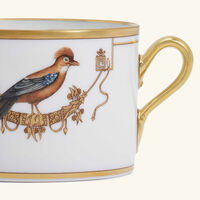 ginori 1735 voli re tea cup gold