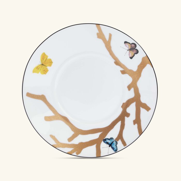 bernardaud aux oiseaux cup   saucer gold set of 2