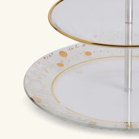 dimlaj hayat 3 tier cake stand gold