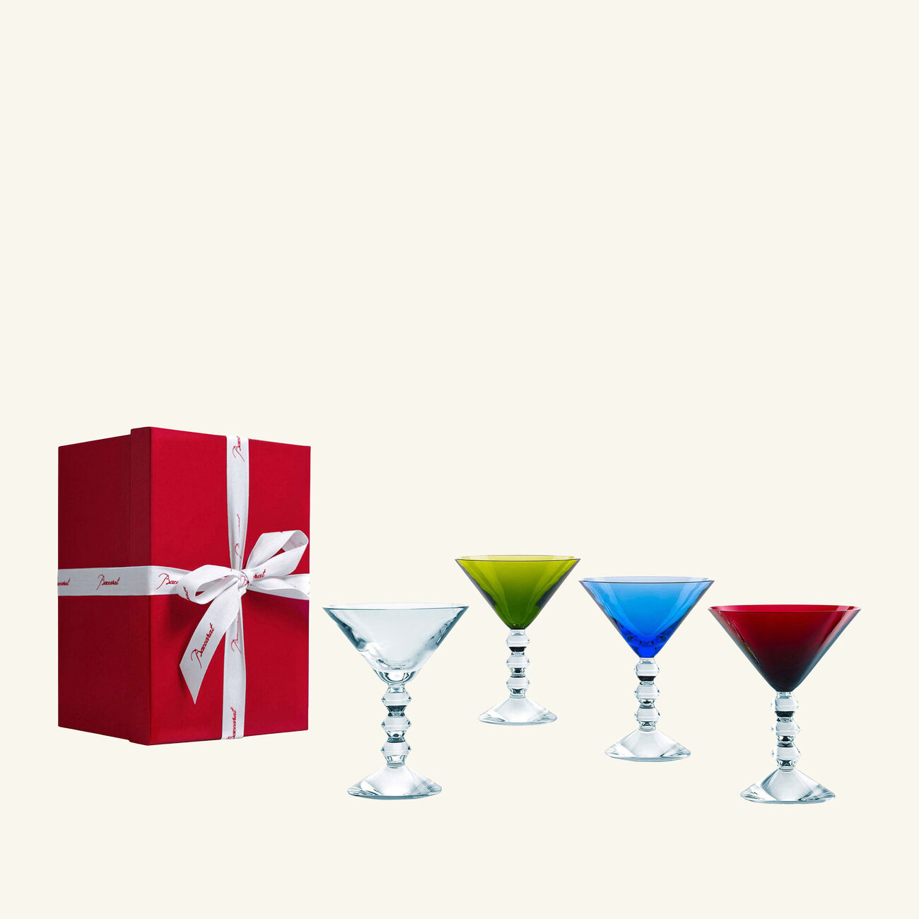 باكارا طقم فيجا مارتيني مؤلف من 4 كؤوس