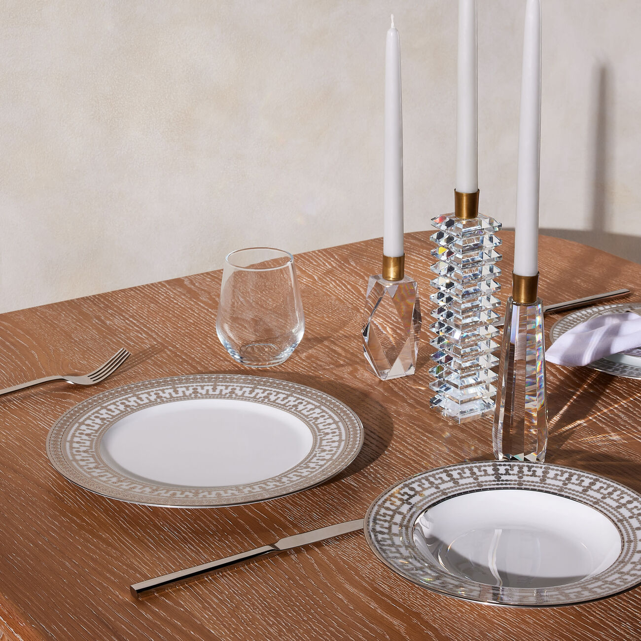 Tiara Dinner Plate Round Silver 28cm haviland tiara dinner plate round silver 28cm