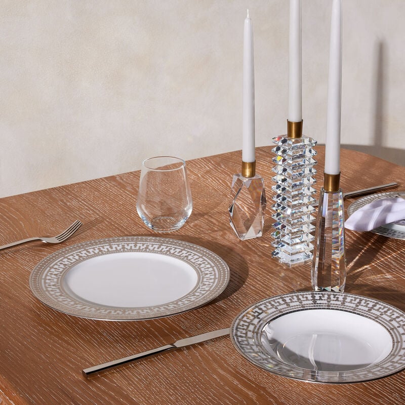 Tiara Dinner Plate Round Silver 28cm haviland tiara dinner plate round silver 28cm